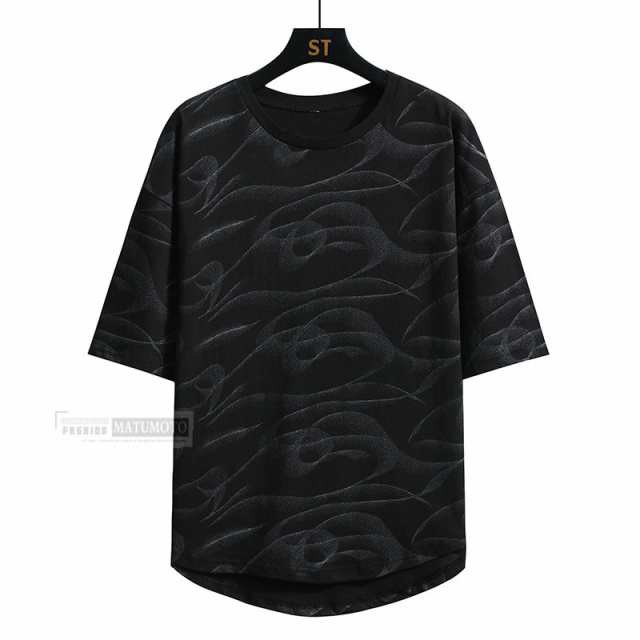 Tシャツ メンズ服 Tシャツ メンズ カジュアルTシャツ トップス　服　カジュアル ティーシャツ　新作 送料無の通販は