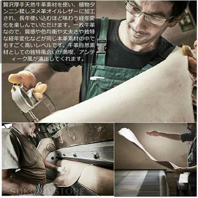 オリーブ 大容量 メンズ 本革 メッセンジャーバッグ ボディバッグ 左肩 斜め掛け iPad対応 アウトドア 自転車 鞄 4色の通販は