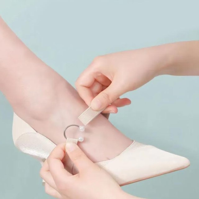 パンプスストラップ シューズベルト シューズストラップ シューズバンド 脱げ防止 シューズストラップ 靴バンド パンプスベルト サンダル その他シューズ関連小物