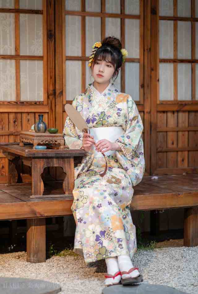 着物 洗える 花柄 ゆかた レデイース 女性 裏地なし日本服 和服 花火
