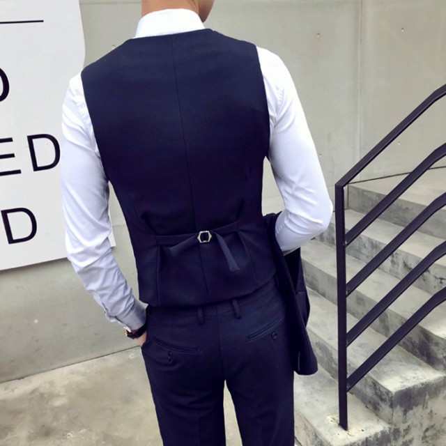 売上急増中 話題商品 メンズ 秋の新作特集 ギフトにも最適 結婚式 パーティ カジュアル スリーピース 卒業式 スーツ スリム セットアップ ダブルスーツ 二次会 今だけ ビジネス ネイビー 即納対応中 クリスマスギフト
