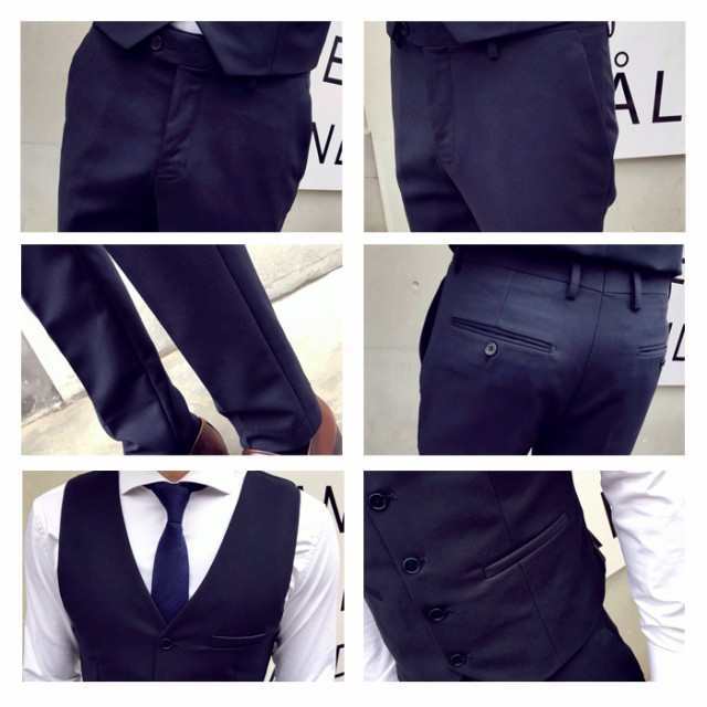 売上急増中 話題商品 メンズ 秋の新作特集 ギフトにも最適 結婚式 パーティ カジュアル スリーピース 卒業式 スーツ スリム セットアップ ダブルスーツ 二次会 今だけ ビジネス ネイビー 即納対応中 クリスマスギフト