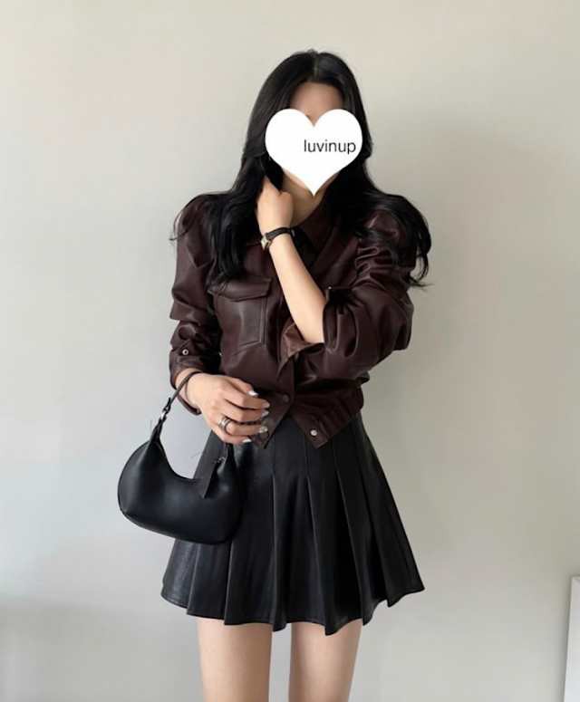 レビュー高評価商品 ランキング常連 人気急上昇 数量限定入荷 レディース 店長太鼓判 今だけ アウター ライダースジャケット レザー パフスリーブ ショート丈 長袖 フェイクレザー PU レザージャケット ジャケット 襟付 防寒対策