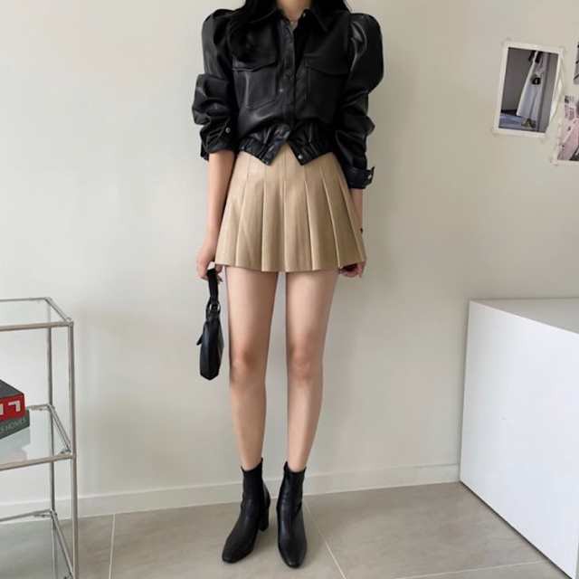 レビュー高評価商品 ランキング常連 人気急上昇 数量限定入荷 レディース 店長太鼓判 今だけ アウター ライダースジャケット レザー パフスリーブ ショート丈 長袖 フェイクレザー PU レザージャケット ジャケット 襟付 防寒対策