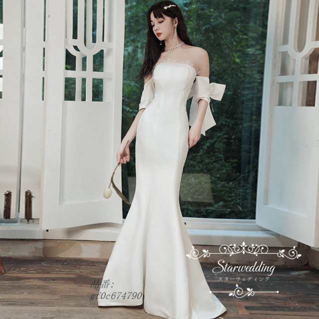 ♪新品♪ドレス イブニングドレス マーメイドドレス 結婚式 お呼ばれ 韓国 XL ♪新品♪ドレス イブニングドレス マーメイドドレス 結婚式