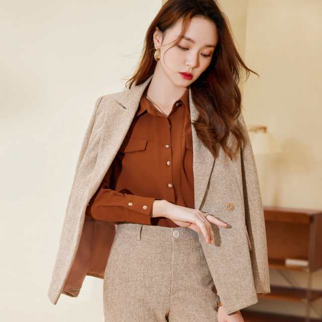 卒業式の服ママスーツ パンツスーツ レディース 40代 50代 30代 おしゃれ 20代 3点セット 入学式 秋冬 服装 ママ 卒業式 服 母 セレモニの通販は