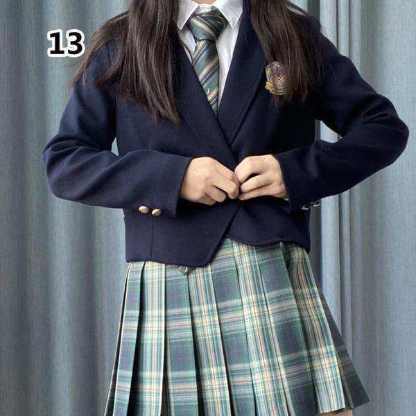 注目ランキング上位 ランキング常連 新登場 数量限定入荷 学生 レディース 店長太鼓判 5点セット ブレザー スカート ファッション 女子高生 コスプレ セット JK制服 リボン 制服 JK スクール 卒業式 チェック 今だけ