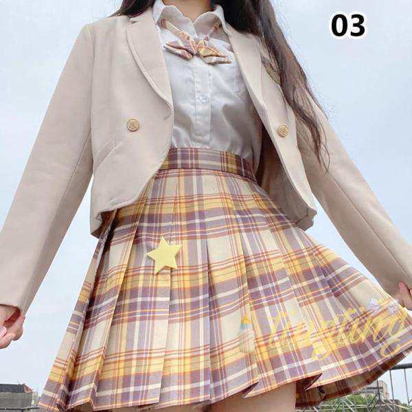 注目ランキング上位 ランキング常連 新登場 数量限定入荷 学生 レディース 店長太鼓判 5点セット ブレザー スカート ファッション 女子高生 コスプレ セット JK制服 リボン 制服 JK スクール 卒業式 チェック 今だけ