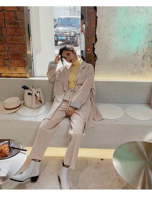 レディース 季節限定アイテム 毎日使える便利品 グリーン セットアップ