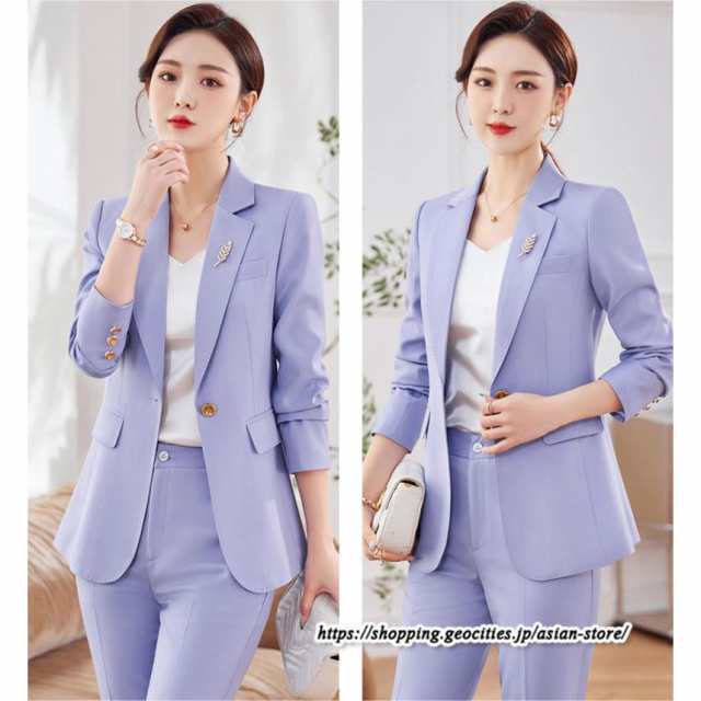 レビュー高評価商品 レビュー高評価 レディース 軽量仕様 店長太鼓判 春スーツ 面接 長袖パンツスーツ フォーマル おしゃ 卒業式 低身長 デーパードパンツ テーラードジャケット ビジネス 入学式 お買い得プライス 送料無料 冬物