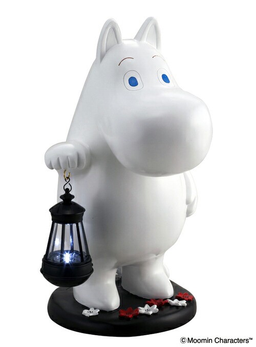 ムーミン（Moomin） ソーラーランタン ムーミン KC-5044　サンファーム（Sun farm） 玄関 庭先 充電 LED サイズ  W28×D31×H45.5cm その他ガーデニングファニチャー