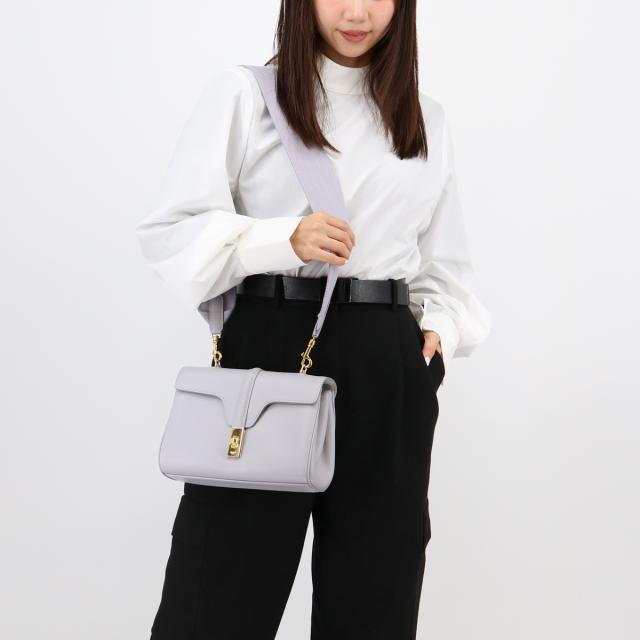 CELINE セリーヌ ショルダーバッグ 196853CR4 ティーン ソフト16 ショルダーバッグ クロスボディ ロゴ 鞄 レディース ブランドの通販は 143,000円