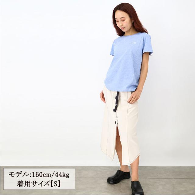 A.P.C. APC アーペーセー COEOP F26012 半袖Tシャツ クルーネック カットソー ロゴT レディース 白 黒 ネイビー ベージュ スカイブルーの通販は