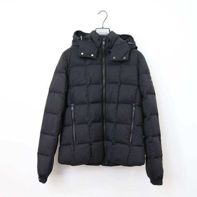 ■TATRAS タトラス メンズダウンジャケット MTAT24A4841-D GESSO ジェッソ ナイロン フード付き 撥水 ダウンコート アウター ブランド の通販は