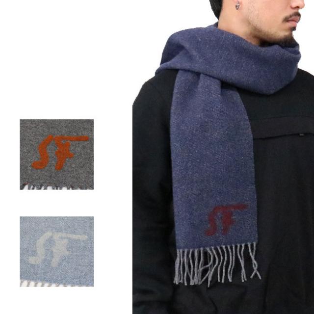 SALVATORE FERRAGAMO サルヴァトーレフェラガモ 527942 ウールマフラー 723227 723231 723226 マフラー メンズ レディース ユニセックス ロゴ ブルー グレー ネイビー ギフト プレゼント ブランド