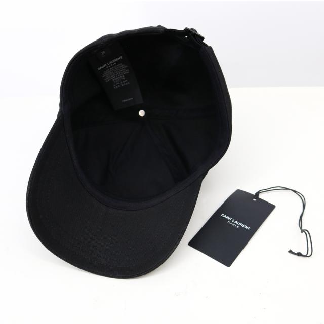 SAINT LAURENT サンローラン 778063 3YP19 1000 ベースボールキャップ CAP 帽子 ロゴキャップ レディース メンズ ユニセックス ブランドの通販は SAINT LAURENT サンローラン 778063 3YP19 1000 ベースボールキャップ CAP 帽子 ロゴキャップ レディース メンズ ユニセックス ブランドの通販は