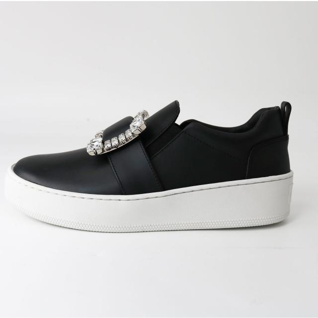 sergio rossi ブラック フラットシューズ 38.5 スニーカー ブラック フラット: 5mm, Twenty Sport - Sneakers