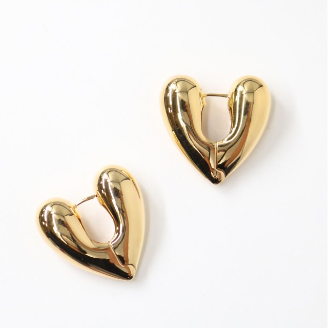 ■ANNIKA INEZ アニカイネズ HEART HOOPS LRG ハートフープピアス ゴールド プレゼント ギフト アクセサリー ブランド