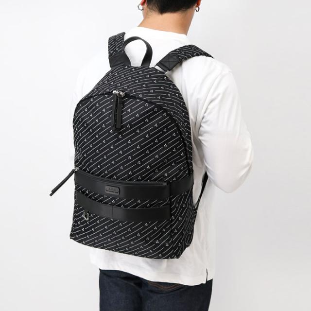 A.P.C APC アーペーセー H62225 PAAFJ Miles Backpack LZZ/BLACK バックパック リュックサック ナイロン 軽量 ロゴ メンズ レディース ユニセックス ブランドの通販は