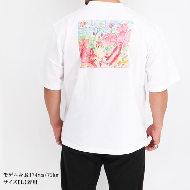 MARNI マルニ HUMU0223P5 USCU93 メンズプリントTシャツ バック ...