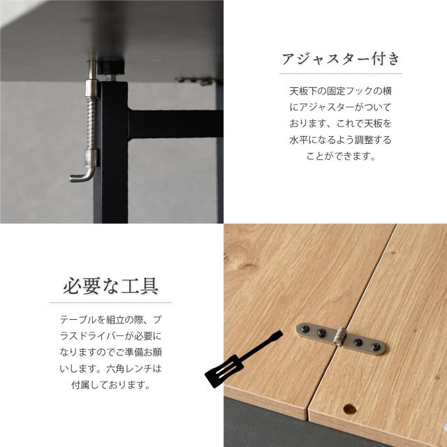 バタフライテーブル 折りたたみ キャスター付き 棚付き 100cm幅 省スペース 一人暮らし コンパクト 作業台 キッチンテーブル サイドテーブル バタフライワゴン_3
