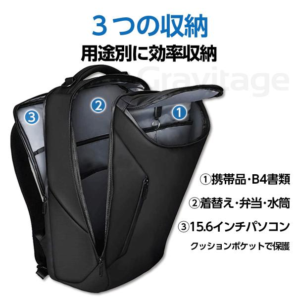 ビジネスリュック エアロスタイル PLUS YKKジッパー 保証延長 返品無料
