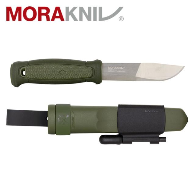 モーラナイフ カンスボル サバイバルキット ステンレス Morakniv | ナイフ キャンプナイフ キャンプ アウトドア キャンプ用品 アウトドア用品 ハンティング 狩猟 料理 調理 登山 防災 ファイヤースターター バトニング 薪割り 刃厚2.5mm