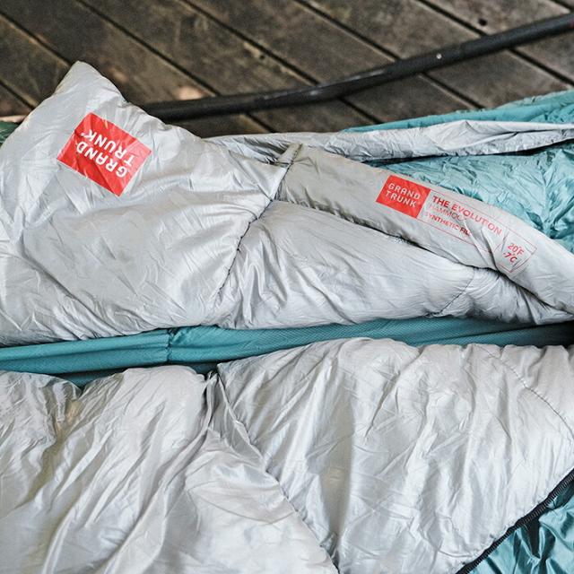 寝袋一体型ハンモック エボリューション 20ハンモック シンセティック グランドトランク 寝袋 シュラフ キャンプ ハンモック泊 アウトドア_6
