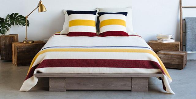 ブランケット ファリバルト フロンティア ウールブランケット ツイン