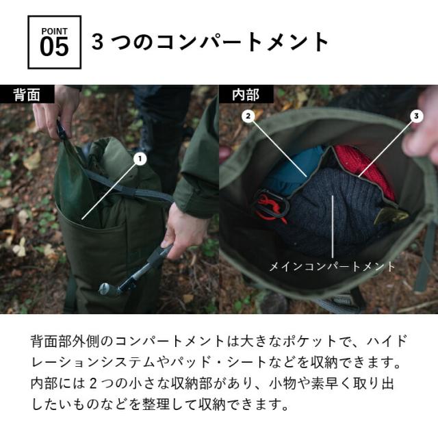 サヴォッタ ハトカ 12L SAVOTTA 正規代理店 アウトドア リュック