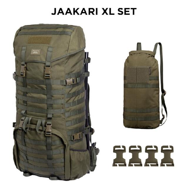 サヴォッタ ヤーカリ XL セット 70L SAVOTTA 正規代理店 ヤーカリ XL + ハトカ + 2M WB PALSマウント対応バックル25mm (メス)アウトドア リュックサック 耐久 キャンプ 登山 ハイキング トレッキング 旅行 防災_3