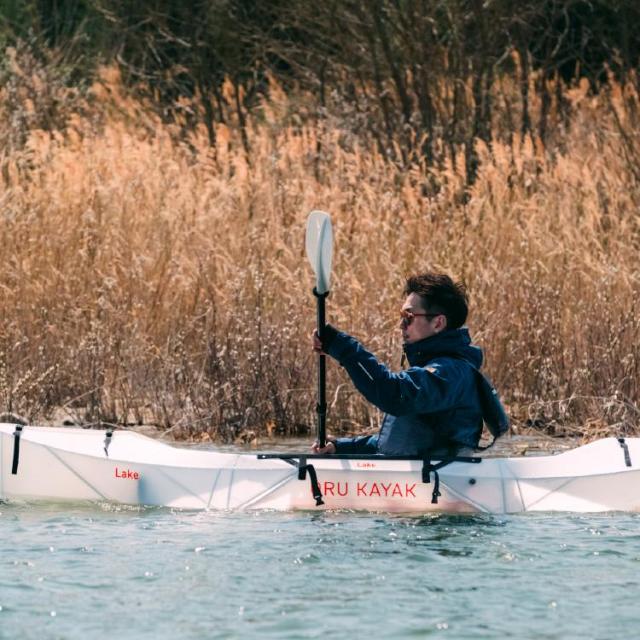 オルカヤック レイク スポーツ ホワイト ORU KAYAK | １人乗り カヤック 折り畳み式 フォールディング 簡単設営 軽量 コンパクト ツーリング 釣り 湖 海 川_17