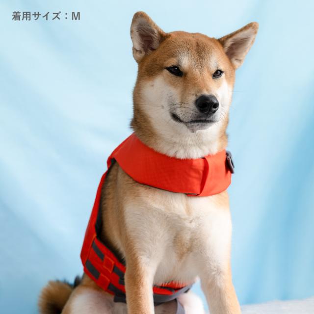 オルカヤック ケーナイン フローテーション デバイス オレンジ Oru Kayak | 犬用ライフジャケット 小型犬 中型犬 大型犬 4サイズ対応 リード ハーネス ハンドル付 浮力補助 高耐久 反射材 カヤック SUP ボート用 ペット用 セーフティギア 海 川 マリンスポーツ