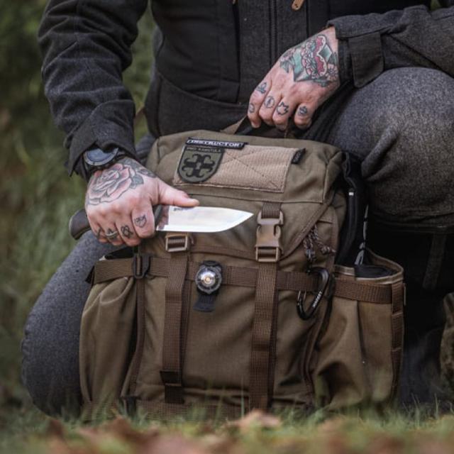 サヴォッタ カハッカ 25L SAVOTTA | 小さめ リュックサック デイパック 拡張可能 モールシステム アウトドア 登山 通勤 通学 旅行 釣り サイクリング ミリタリー A4 メンズ レディース フィンランド_18
