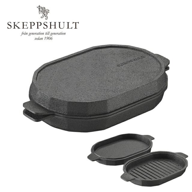 ロースティングパン ヤーン スケップシュルト フラットパン グリルパン 耐熱 アウトドア キャンプ バーベキュー BBQ SKEPPSHUL IH・ガス・焚火・直火・オーブン対応 15,530円
