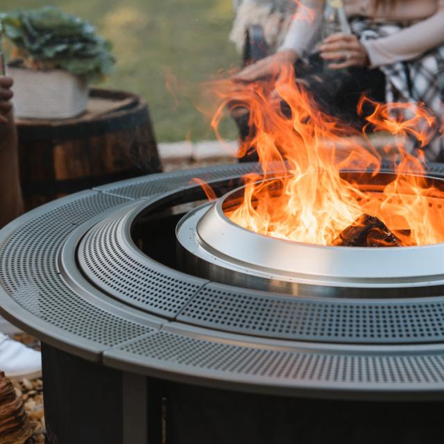 【レンジャー/ボンファイヤー用】ソロストーブ ファイヤーピット サラウンド シェルター Solo Stove | 焚き火台 焚火台 焚火 ストーブ 保護 テーブル 安全 家族 BBQ グランピング キャンプ アウトドア レンジャー/ボンファイヤー用】ソロストーブ ファイヤーピット