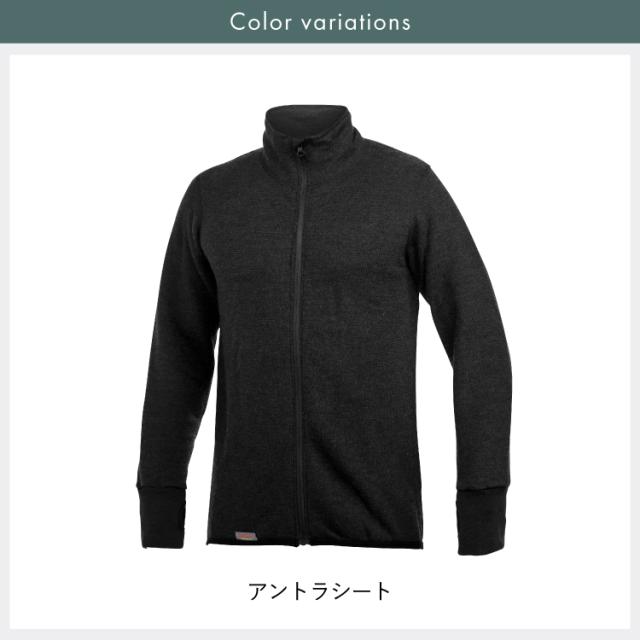 ウールパワー フルジップジャケット プロテクション400 Woolpower | 防寒 トップス ジャケット フリース ユニセックス 極暖 ヒートテック 肌着 防寒着 吸汗速乾 帯電 ウール メリノウール レディース メンズ 長袖 保温 あたたかい 暖かい 防臭 無地_13