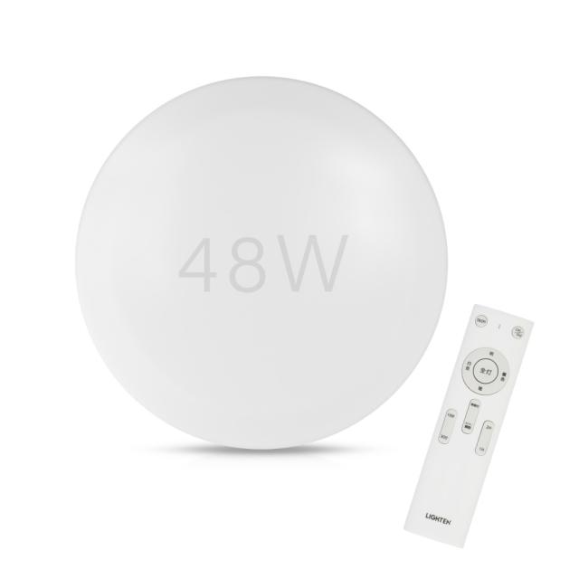 シーリングライト led おしゃれ 照明 電気 14畳 リモコン 北欧 明るい 調光 調色 ライト リビング 子供部屋 寝室 和室 洋室 インテリア インテリア照明 送料無料 ledcl-wh48の通販は