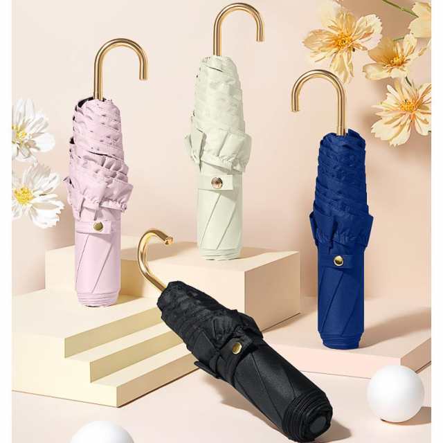 日傘 晴雨兼用 折りたたみ 完全遮光 折りたたみ傘 傘 遮光 遮光100% 遮断 撥水 防水 紫外線カット 日焼け uvカット uv uv対策 梅雨 コンの通販は 5,654円