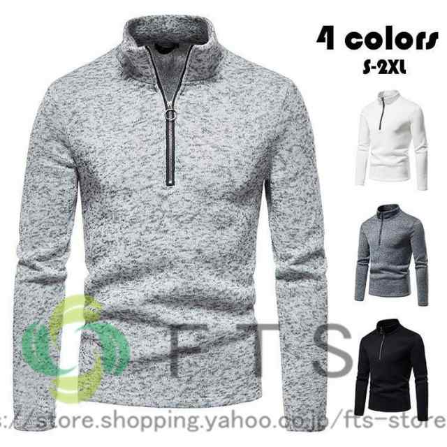 ゴルフウェア　メンズ　ポロシャツ メンズ トップス 大きいサイズ 厚手 長袖 無地 Tシャツ トレンド ゴルフウェア おしゃれ スポーツ 秋の通販は 5,151円