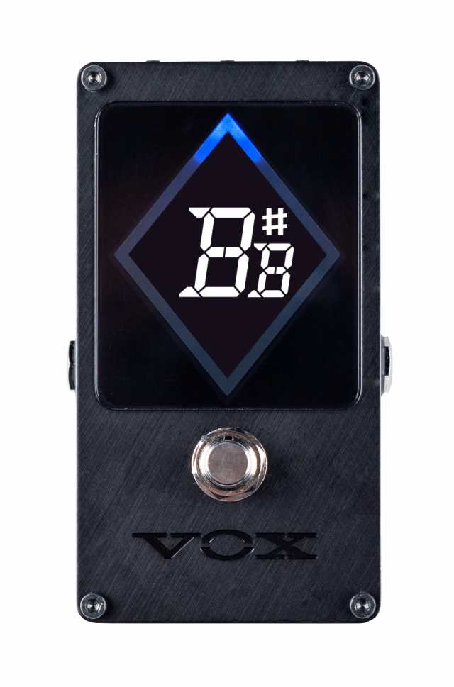 VOX ストロボ・ペダル・チューナー VXT-1 ±0.02セントの超高精度チューニング 視認性のディスプレイ