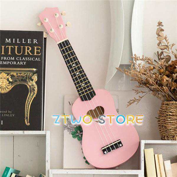 ウクレレ 玩具 子供用の誕生日プレゼント 初心者モデル 楽器 知育玩具 撮影用 ギター ピンクおもちゃ クリスマス おしゃれ 楽器 雑貨の通販は
