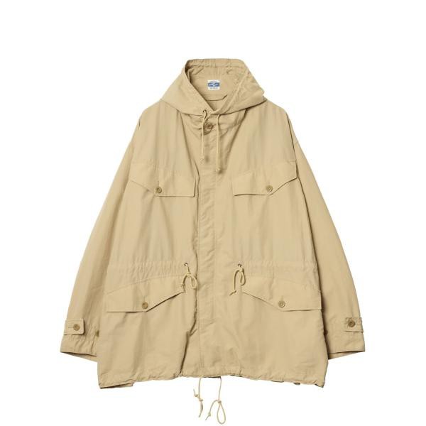 COUPON配布中 ARMY TWILL / Nylon OX Hooded Coat BEIGE アーミーツイル ユニセックス 軍物