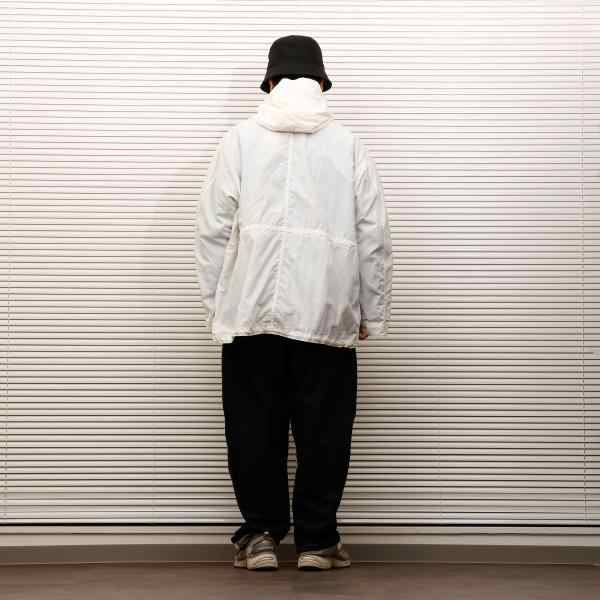 COUPON配布中 ARMY TWILL / Nylon OX Hooded Coat WHITE