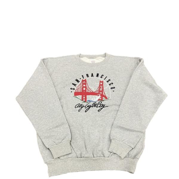 COUPON配布中 HANDTEX/PRINT&EMBROIDERY SOUVENIRSWEAT SANFRANCISCO ハンドテックス