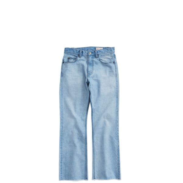 COUPON配布中 MEYAME / EVERYDAY FLARE DENIM （LIGHT BLUE）メヤメ デニム ワンウォッシュ