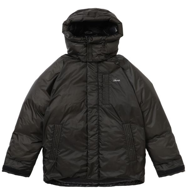 予約商品 COUPON配布中 NANGA /AURORA TEX LIGHT UTILITY DOWN JACKET BLACK ナンガ ダウンジャケット 軽量 防水透湿