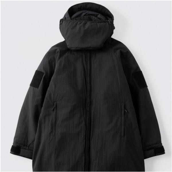 COUPON配布中　WILD THINGS / オーバートランスポートパーカー　OVER TRANSPORT PARKA　BLACK ワイルドシングス　ダウンジャケット