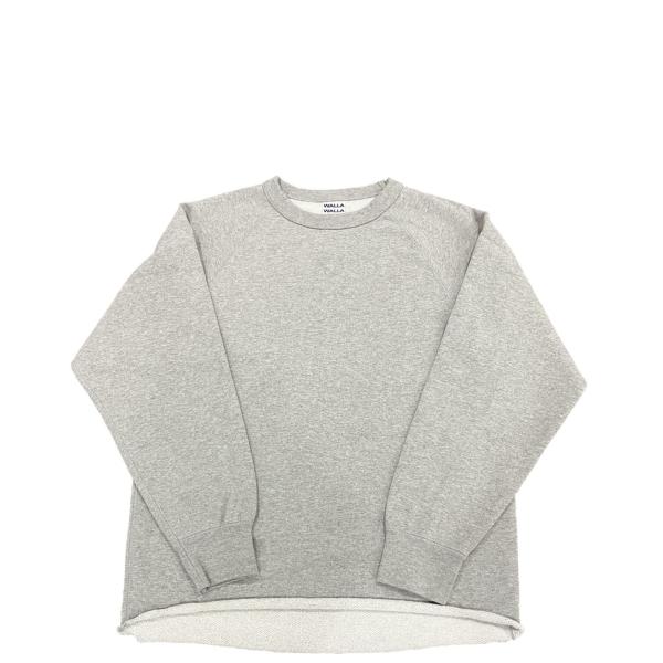 15%OFFクーポン配布中 WALLA WALLA SPORT / 13oz CREW SWEAT SHIRT  H.GRAY ワラワラスポーツ 9,346円