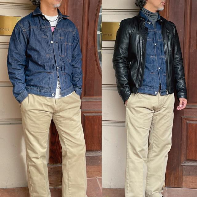 リーバイス デニムジャケット Gジャン 大戦モデル 1st インディゴ XL デニムジャケット メンズ gジャン 1st 大戦モデル ジージャン